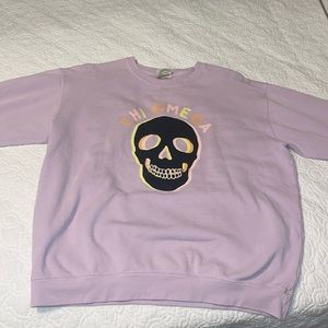 CHI OMEGA SORORITY SWEATSHIRT. SIZE: ADULT LARGE. COMFORT COLORS.